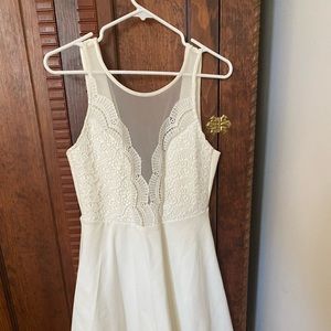 Fit and flare mini dress